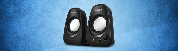 SVEN 190 speaker system — maximum sound at minimum dimensions