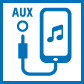 Wired connector (AUX)