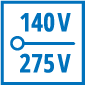 Input voltage range